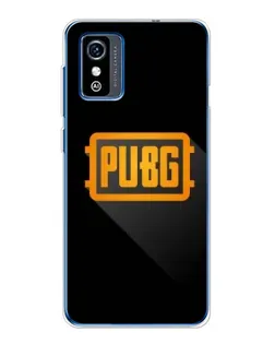 Чехол для ZTE Blade L9 с картинкой «PUBG — рамка лого»