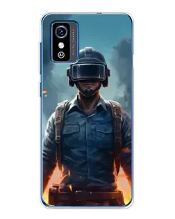 Чехол для ZTE Blade L9 с картинкой «PUBG — реалистичный герой»