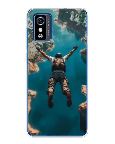 Чехол для ZTE Blade L9 с картинкой «PUBG — свободное падение»