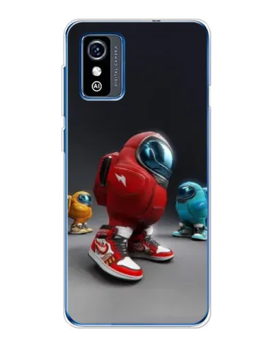 Чехол для ZTE Blade L9 с картинкой «Among Us — 3D стиль»