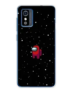 Чехол для ZTE Blade L9 с картинкой «Красный Among Us»