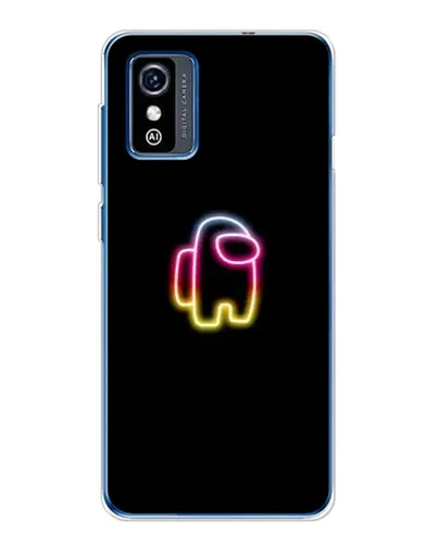 Чехол для ZTE Blade L9 с картинкой «Among Us градиент»