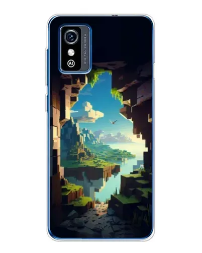 Чехол для ZTE Blade L9 с картинкой «Вид из пещеры»