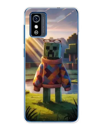 Чехол для ZTE Blade L9 с картинкой «Крипер в свитере»
