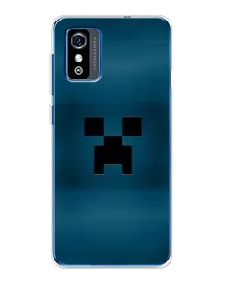 Чехол для ZTE Blade L9 с картинкой «Крипер текстура»