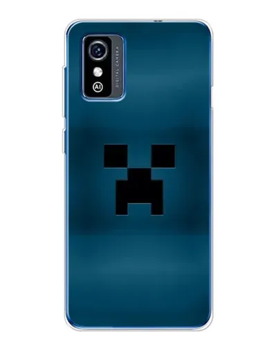 Чехол для ZTE Blade L9 с картинкой «Крипер текстура»