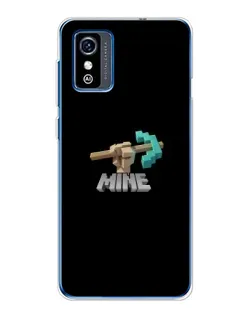 Чехол для ZTE Blade L9 с картинкой «Алмазная кирка»