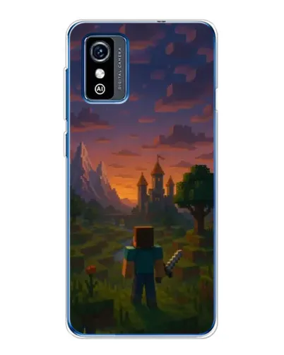Чехол для ZTE Blade L9 с картинкой «Стив у башни»