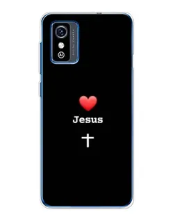 Чохол для ZTE Blade L9 з картинкою «Серце - Jesus»