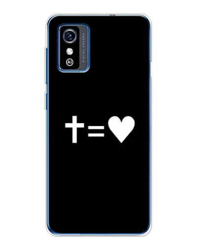 Чохол для ZTE Blade L9 з картинкою «Хрест та Серце» Чохол для ZTE Blade L9 з картинкою «Хрест та Серце»