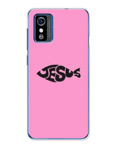 Чохол для ZTE Blade L9 з картинкою «Рожевий символ Jesus» Чохол для ZTE Blade L9 з картинкою «Рожевий символ Jesus»
