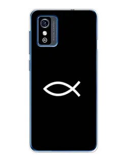 Чохол для ZTE Blade L9 з картинкою «Символ риби Jesus»