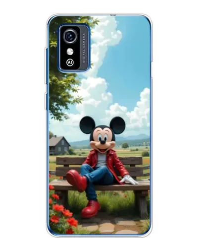 Чохол для ZTE Blade L9 з картинкою «Міккі на лавці» Чохол для ZTE Blade L9 з картинкою «Міккі на лавці»