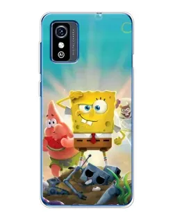 Чехол для ZTE Blade L9 с картинкой «Спанч Боб победитель»
