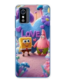 Чехол для ZTE Blade L9 с картинкой «Губка Боб Патрик»