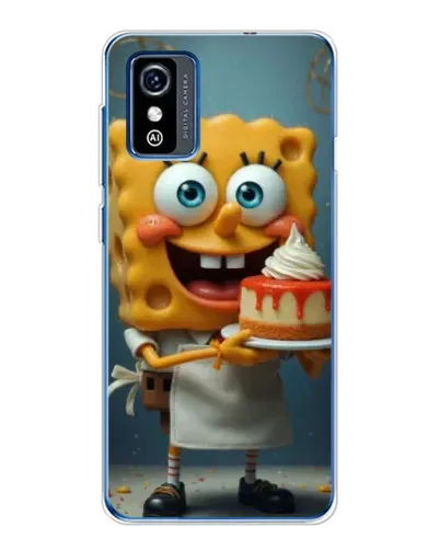 Чехол для ZTE Blade L9 с картинкой «Повар Спанч Боб»