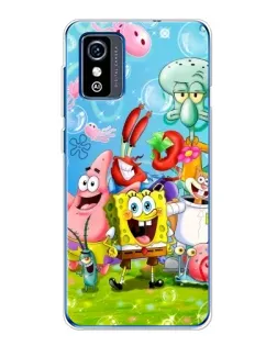 Чохол для ZTE Blade L9 з картинкою «Губка Боб та друзі»