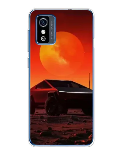 Чехол для ZTE Blade L9 с картинкой «Cybertruck на Марсе»