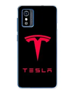 Чехол для ZTE Blade L9 с картинкой «Tesla Red Logo»