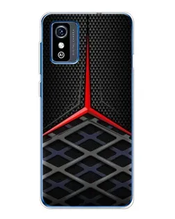 Чехол для ZTE Blade L9 с картинкой «Mercedes Carbon Grid»
