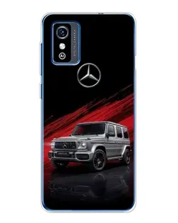 Чехол для ZTE Blade L9 с картинкой «Mercedes G-Class красный»