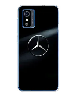 Чохол для ZTE Blade L9 з картинкою «Mercedes на металі»
