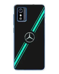Чохол для ZTE Blade L9 з картинкою «Спортивні лінії Mercedes»