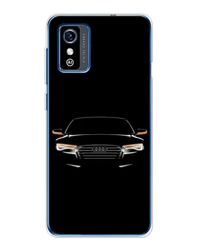 Чехол для ZTE Blade L9 с картинкой «Audi — ночной контур»
