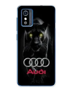 Чехол для ZTE Blade L9 с картинкой «Пантера и Audi»