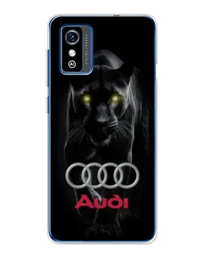 Чехол для ZTE Blade L9 с картинкой «Пантера и Audi»