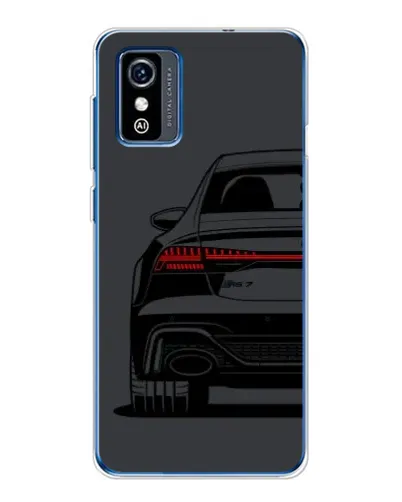 Чехол для ZTE Blade L9 с картинкой «Задняя часть Audi — арт»