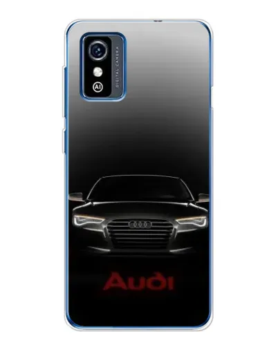 Чехол для ZTE Blade L9 с картинкой «Audi — градиентный контур»