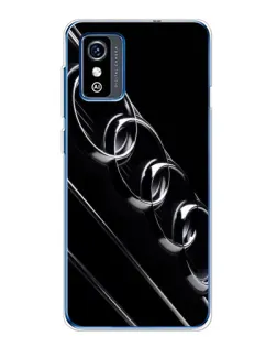 Чехол для ZTE Blade L9 с картинкой «Audi — абстрактные кольца»