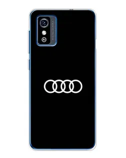 Чехол для ZTE Blade L9 с картинкой «Audi White Logo»