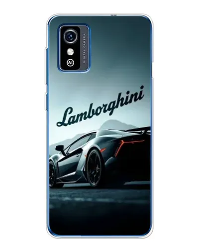 Чехол для ZTE Blade L9 с картинкой «Классическая надпись Lamborghini»
