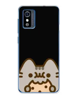Чохол для ZTE Blade L9 з картинкою «Пушин на чорному»