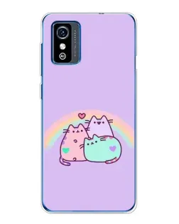 Чохол для ZTE Blade L9 з картинкою «Веселкові Пушини»