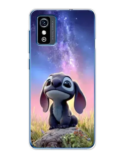 Чехол для ZTE Blade L9 с картинкой «Стич на рассвете»