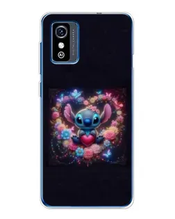 Чехол для ZTE Blade L9 с картинкой «Stitch в цветах» Чехол для ZTE Blade L9 с картинкой «Stitch в цветах»