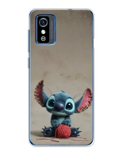 Чехол для ZTE Blade L9 с картинкой «Стич на коричневом фоне»