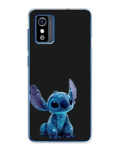 Чехол для ZTE Blade L9 с картинкой «Стич на черном»