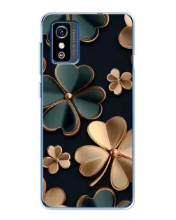 Чехол для ZTE Blade L9 с картинкой «Клевер в золоте» Чехол для ZTE Blade L9 с картинкой «Клевер в золоте»