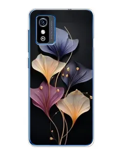 Чехол для ZTE Blade L9 с картинкой «Лиловые цветы грации» Чехол для ZTE Blade L9 с картинкой «Лиловые цветы грации»