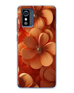 Чехол для ZTE Blade L9 с картинкой «Оранжевый макро цветок» Чехол для ZTE Blade L9 с картинкой «Оранжевый макро цветок»