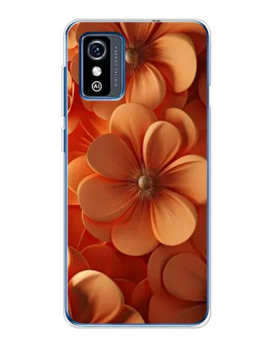 Чехол для ZTE Blade L9 с картинкой «Оранжевый макро цветок»