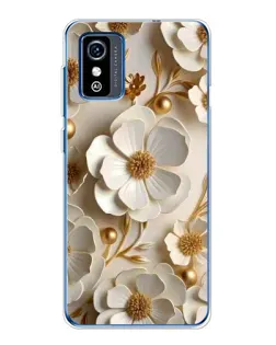 Чехол для ZTE Blade L9 с картинкой «Белие бумажние цвети» Чехол для ZTE Blade L9 с картинкой «Белие бумажние цвети»