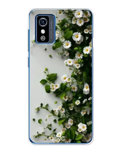 Чехол для ZTE Blade L9 с картинкой «Ветка мелких белых цветов»