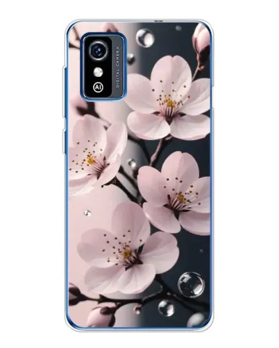 Чехол для ZTE Blade L9 с картинкой «Нежная сакура и капли» Чехол для ZTE Blade L9 с картинкой «Нежная сакура и капли»