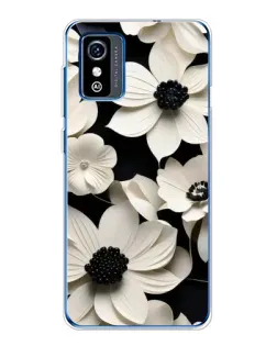 Чехол для ZTE Blade L9 с картинкой «Объемные белые цветы» Чехол для ZTE Blade L9 с картинкой «Объемные белые цветы»