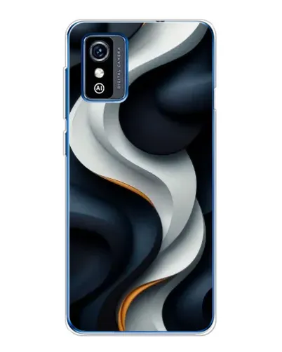 Чохол для ZTE Blade L9 з картинкою «Об'ємні чорно-білі стрічки» Чохол для ZTE Blade L9 з картинкою «Об'ємні чорно-білі стрічки»